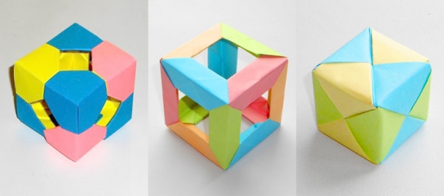 origami cuboctahedron