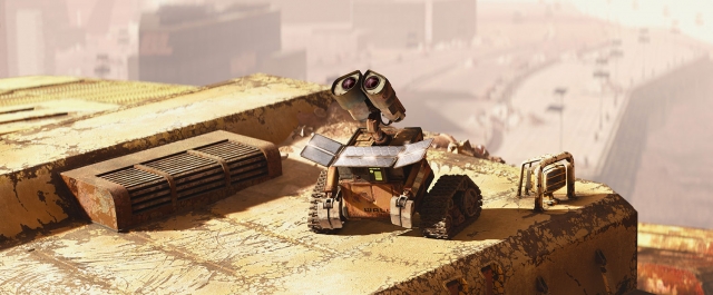 Robot WALL•E on a 3D printer + paper scan